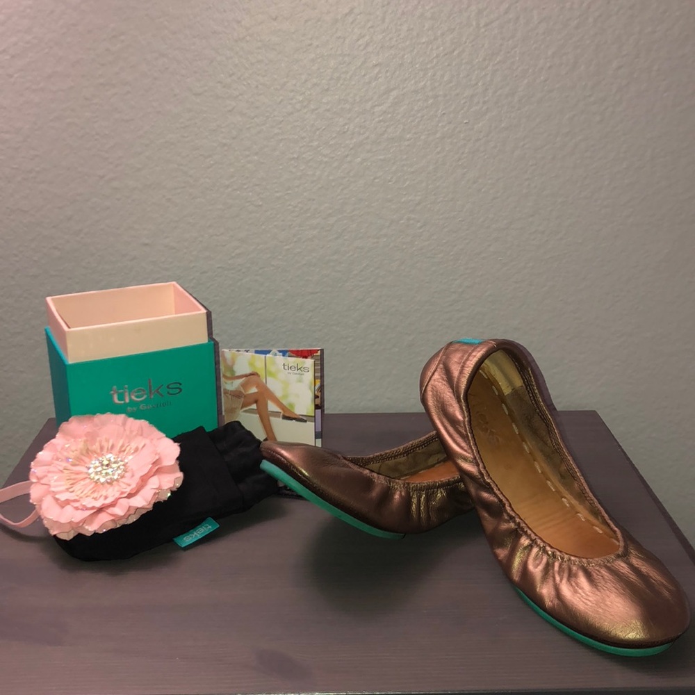 Tieks Metallic Bronze - Picture 1 of 2